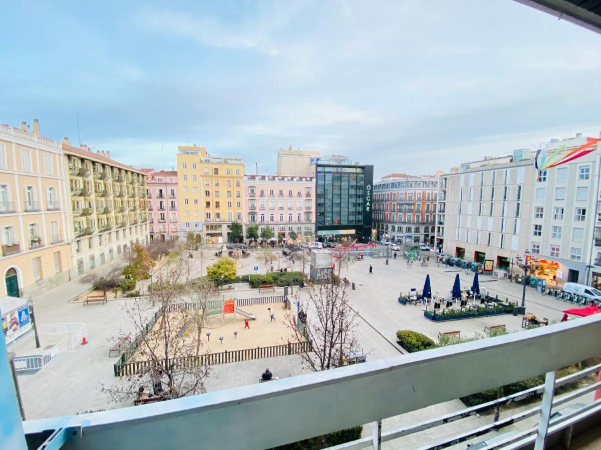 Estudio Doble Con Balcon En Madrid Centro Kültér fotó