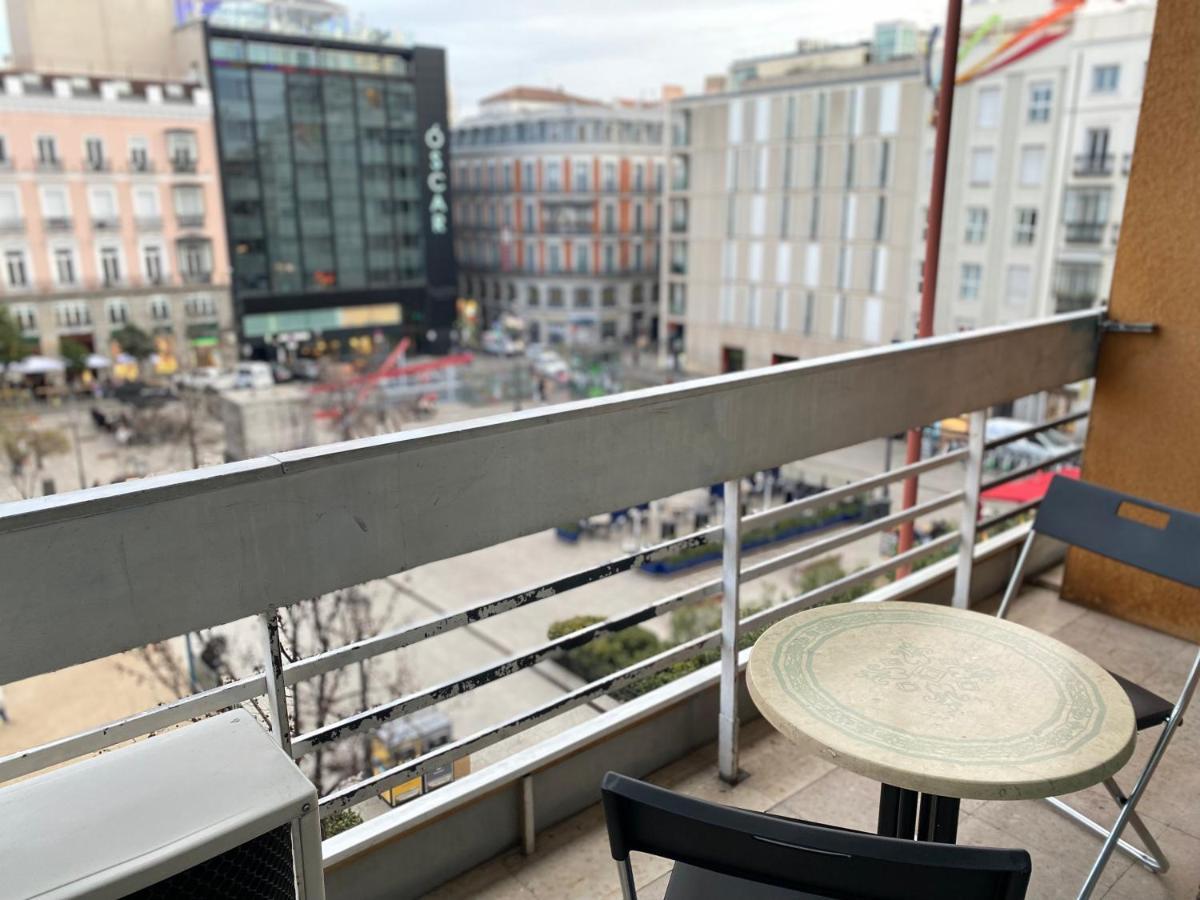 Estudio Doble Con Balcon En Madrid Centro Kültér fotó